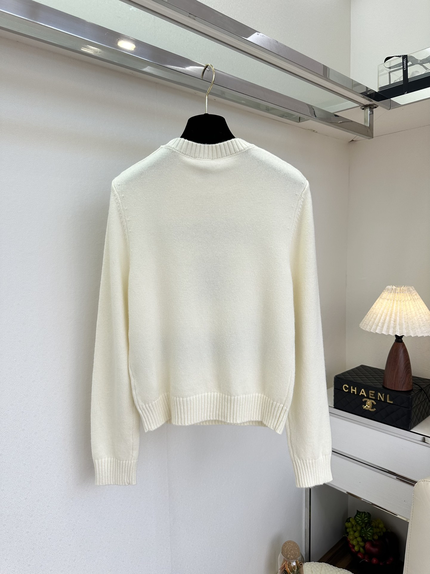 25 F 小香植入织色字母套头羊绒衫² ●SIZE s m l ●