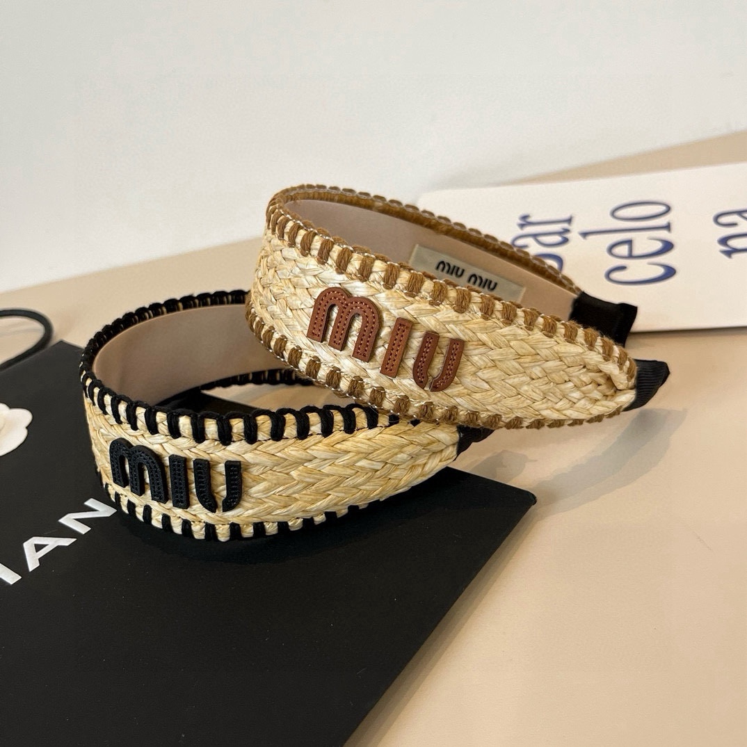 NO:542726,miumiu raffia hairband hairpins, hairpins, miumiu, hairpins19860909miumiu缪缪拉菲草发箍发夹,发夹,miumiu,hairpins,accessory
