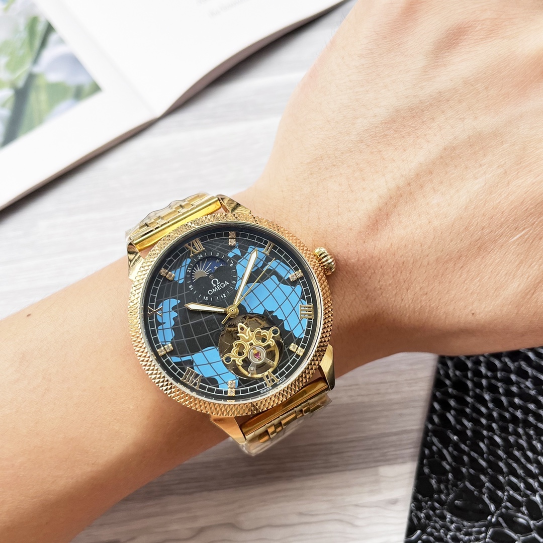 NO:552682,Unified, complex timepieces, luxurious and elegant, classic new products, shocking launch [latest] Omega large flywheel design [type] boutique men's watch [strap] genuine cowhide strap [movement] high-end fully automatic mechanical movement [mirror] mineral-strengthened glass (higher definition) elegant taste vast atmosphere unique ingenuity wrist treasure size 42mm diameter 12.5mm thick hot sale on the market!  Welcome to reprint!  ,,cowhide19860909统一 复杂时计 奢华大气 经典新品 震撼上市【最新】欧米加 大飞轮设计【类型】精品男士腕表【表带】真牛皮表带【机芯】高端全自动机械机芯【镜面】矿物质强化玻璃（更高清） 品味高雅 浩瀚大气 匠心独运 腕间瑰宝 尺寸直径42mm厚12.5mm热卖上市！欢迎转载！,,cowhide,Watch