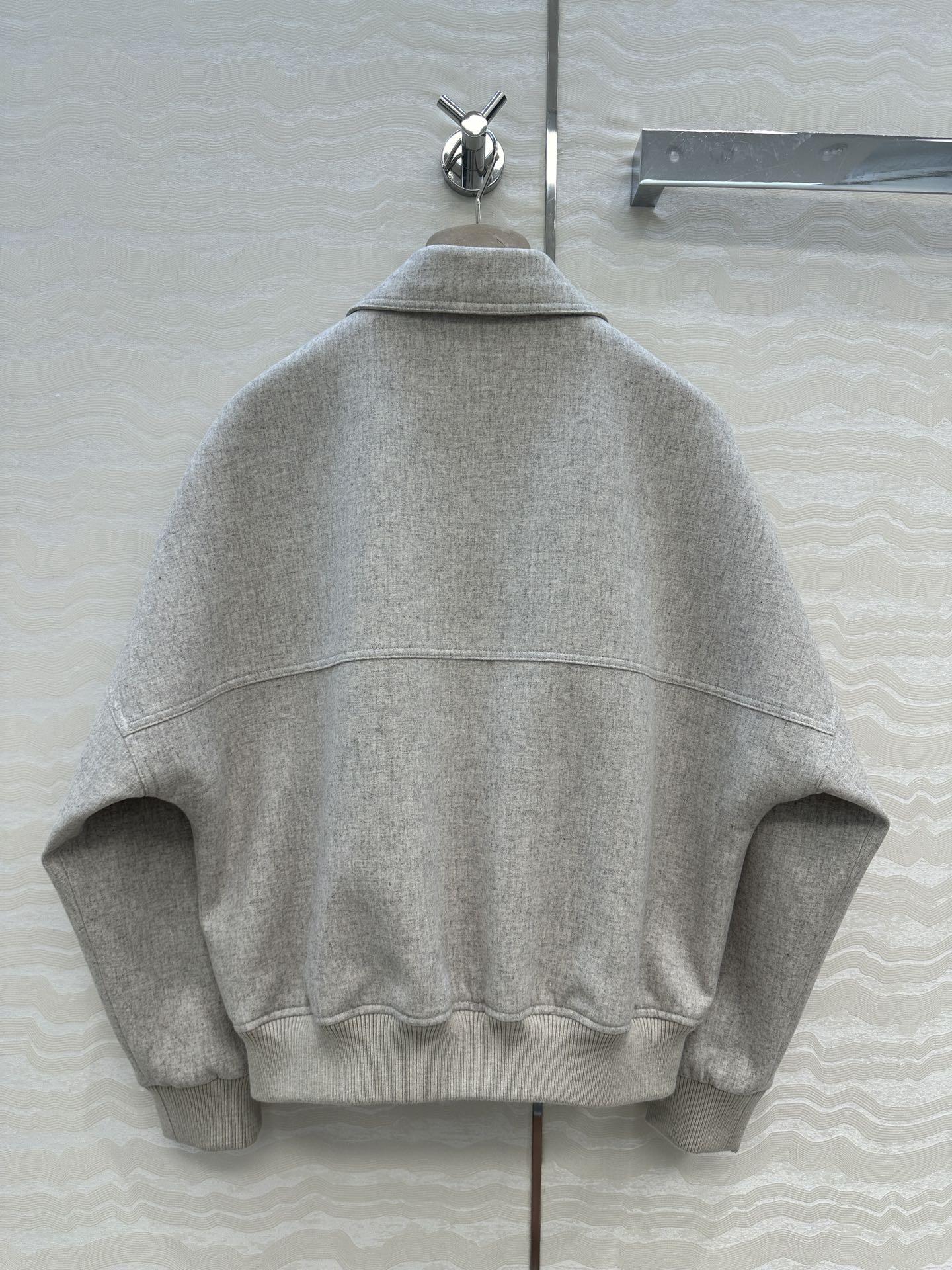 独家首发，高端原单品质❤️Bc行走的高定，长期主义老钱风穿搭，独家定制面料羊绒夹克外套。进口95羊毛5羊