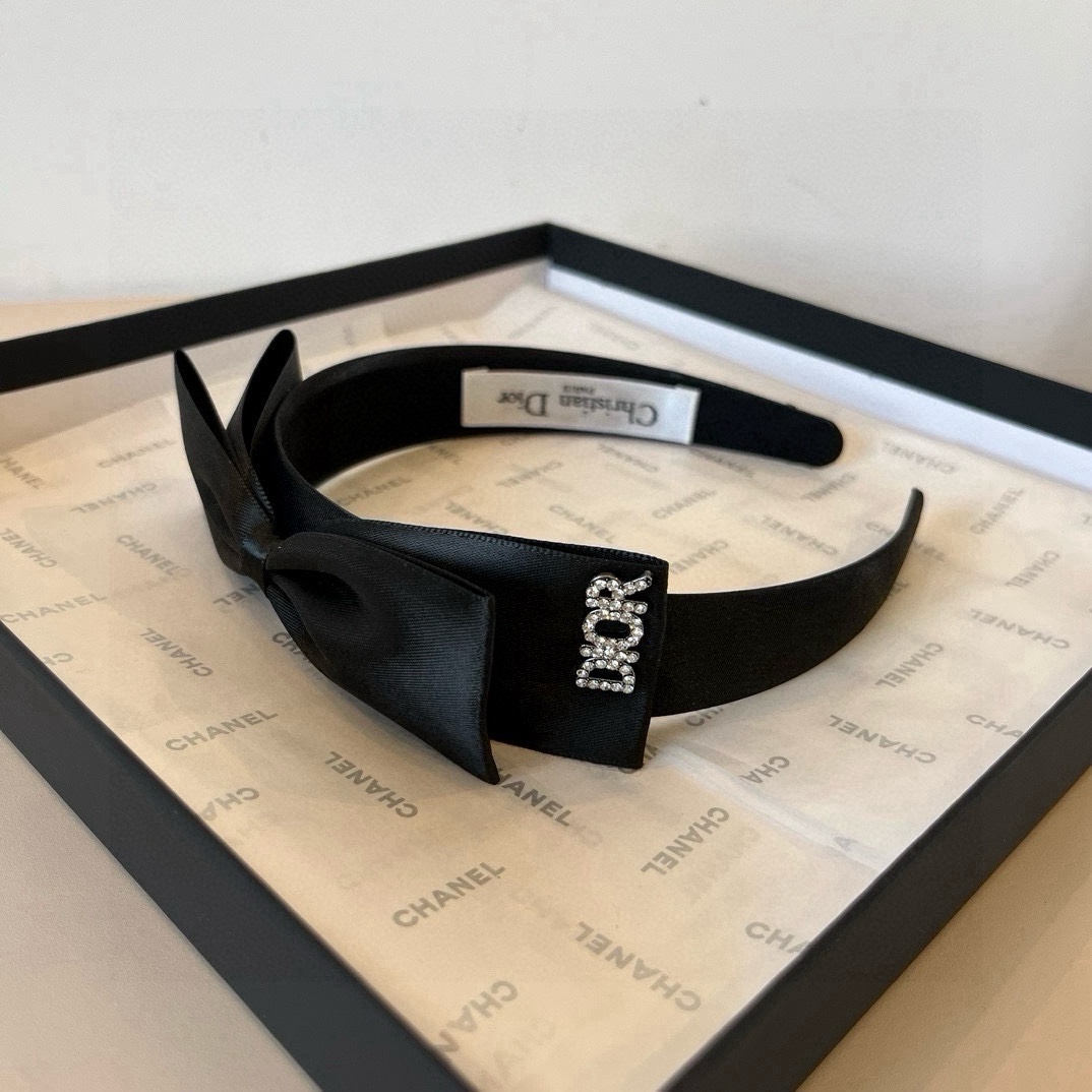 pDior迪奥新款蝴蝶结发箍