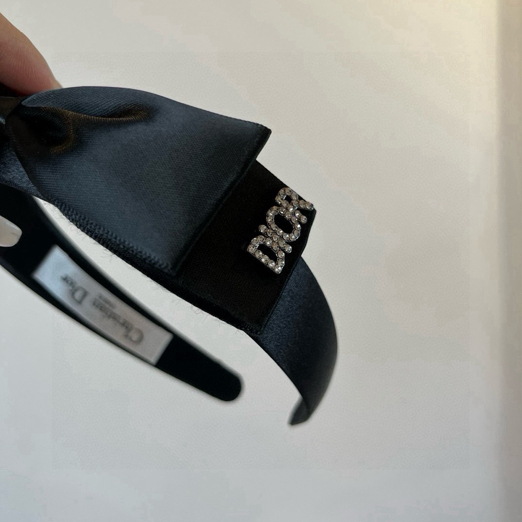 pDior迪奥新款蝴蝶结发箍