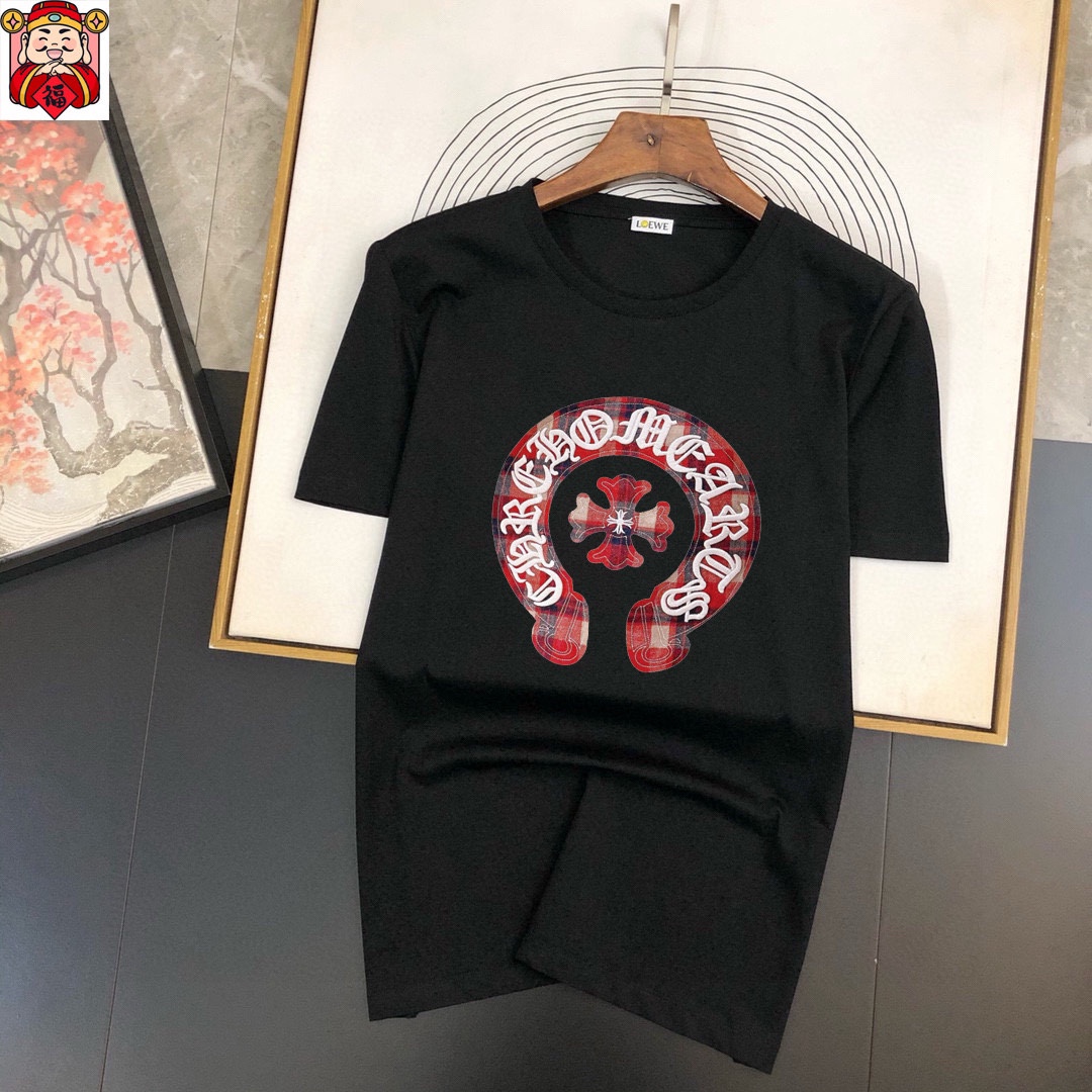 Chrome Hearts 品牌【ChampionHearts 克罗心】(胖子福音) 男士休闲短袖T恤