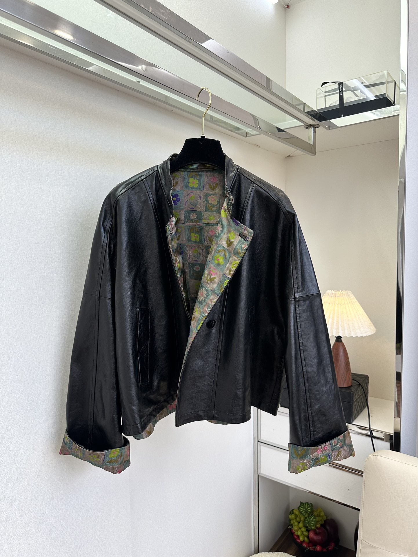 25 F 新西兰进口绵羊皮 新中式 正反两面穿 一衣多穿² ●SIZE s m l ●