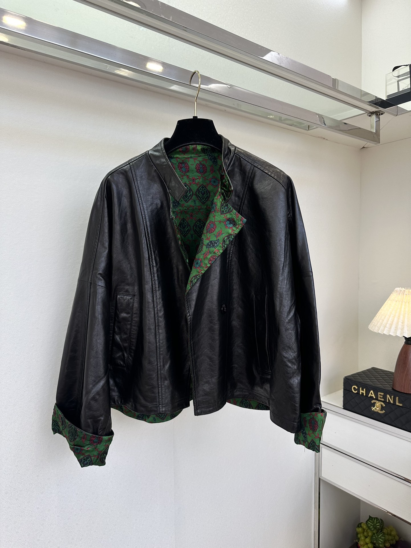 25 F 新西兰进口绵羊皮 新中式 正反两面穿 一衣多穿² ●SIZE s m l ●