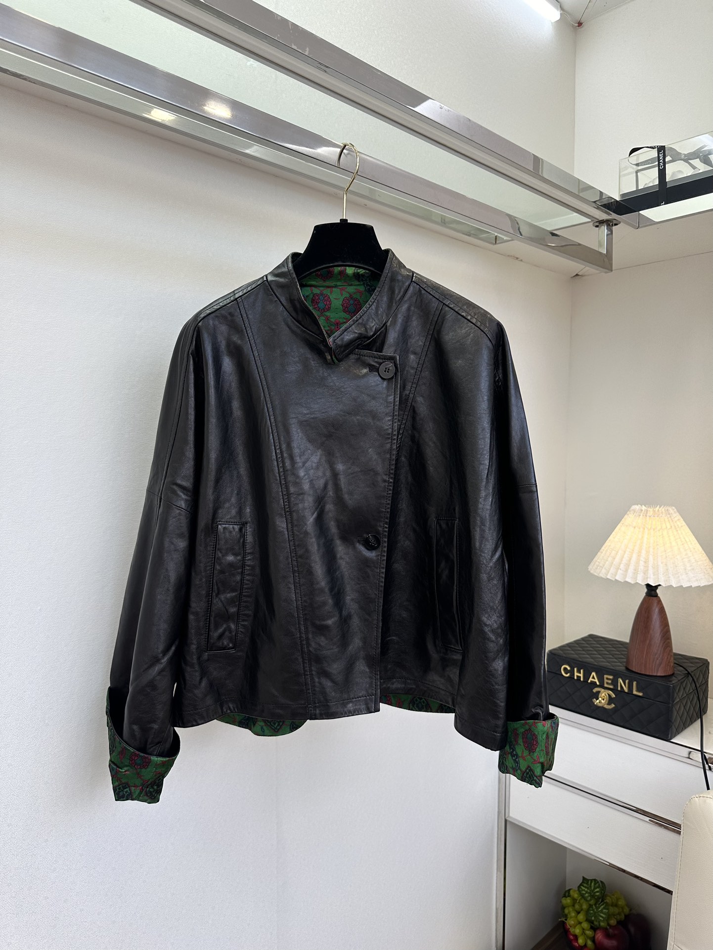 25 F 新西兰进口绵羊皮 新中式 正反两面穿 一衣多穿² ●SIZE s m l ●