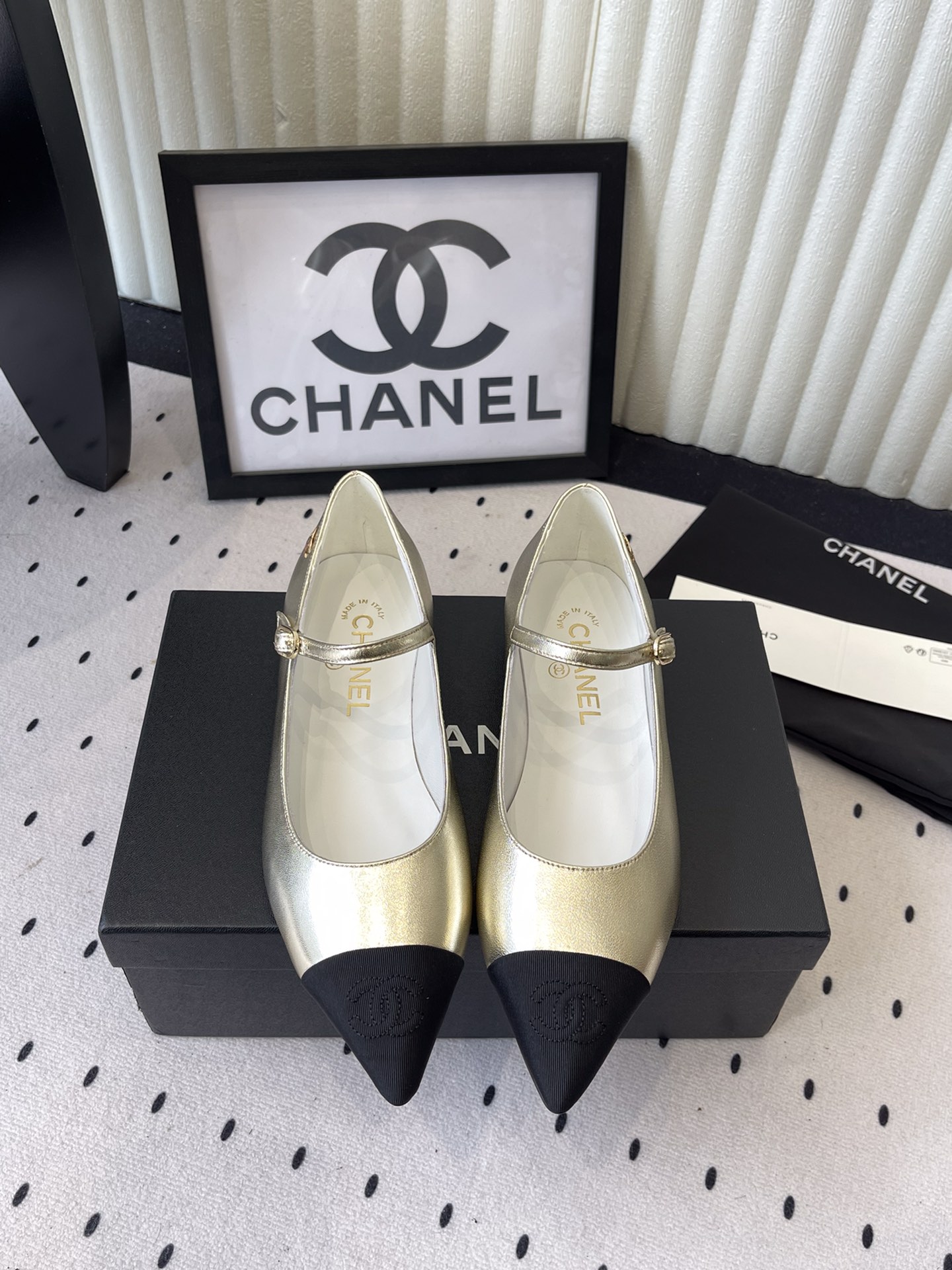 Chanel Chanel新款玛丽珍平底单鞋