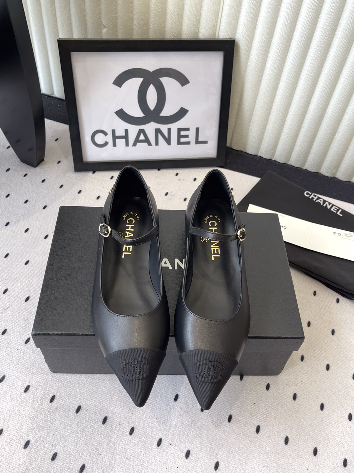 Chanel Chanel新款玛丽珍平底单鞋