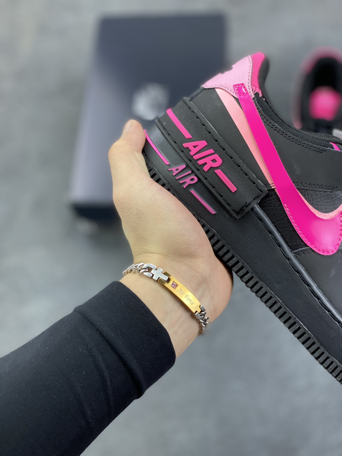 图片[6]-NK Air Force 1 Shadow 轻量增高低帮百搭板鞋\”拼接马卡龙\” 全新少女系解构主义设计双层轻量EVA发泡中底+防滑RB橡胶外圈底鞋底 原楦头原纸板 打造纯正空军版型 专注外贸渠道 全掌内置蜂窝气垫 原盒配件 原厂中底钢印、拉帮完美 货号： CI0919-006 尺码：35.5 36 36.5 37.5 38 38.5 39 40 40.5 41 42-选品中心