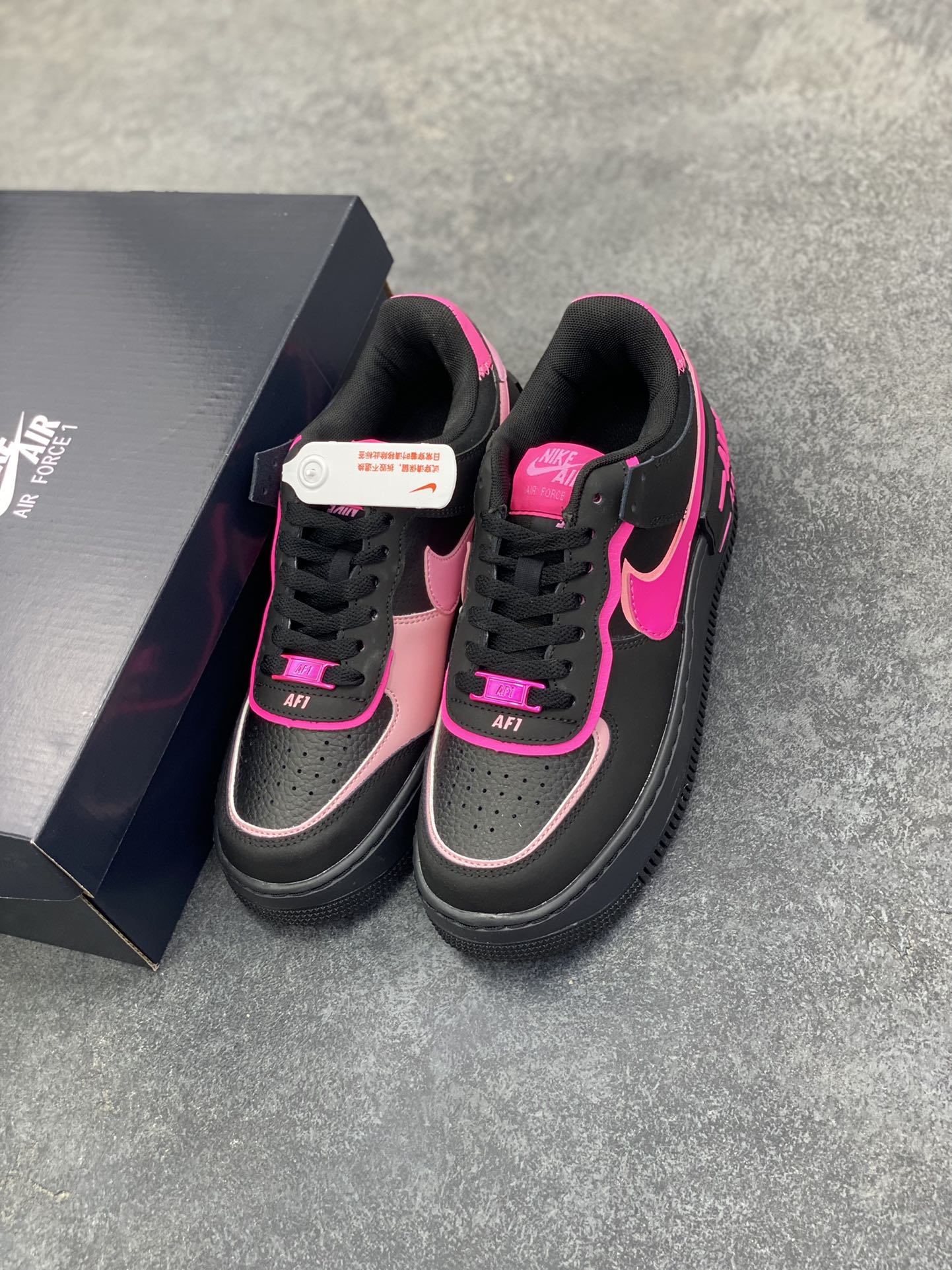 图片[8]-NK Air Force 1 Shadow 轻量增高低帮百搭板鞋\”拼接马卡龙\” 全新少女系解构主义设计双层轻量EVA发泡中底+防滑RB橡胶外圈底鞋底 原楦头原纸板 打造纯正空军版型 专注外贸渠道 全掌内置蜂窝气垫 原盒配件 原厂中底钢印、拉帮完美 货号： CI0919-006 尺码：35.5 36 36.5 37.5 38 38.5 39 40 40.5 41 42-选品中心
