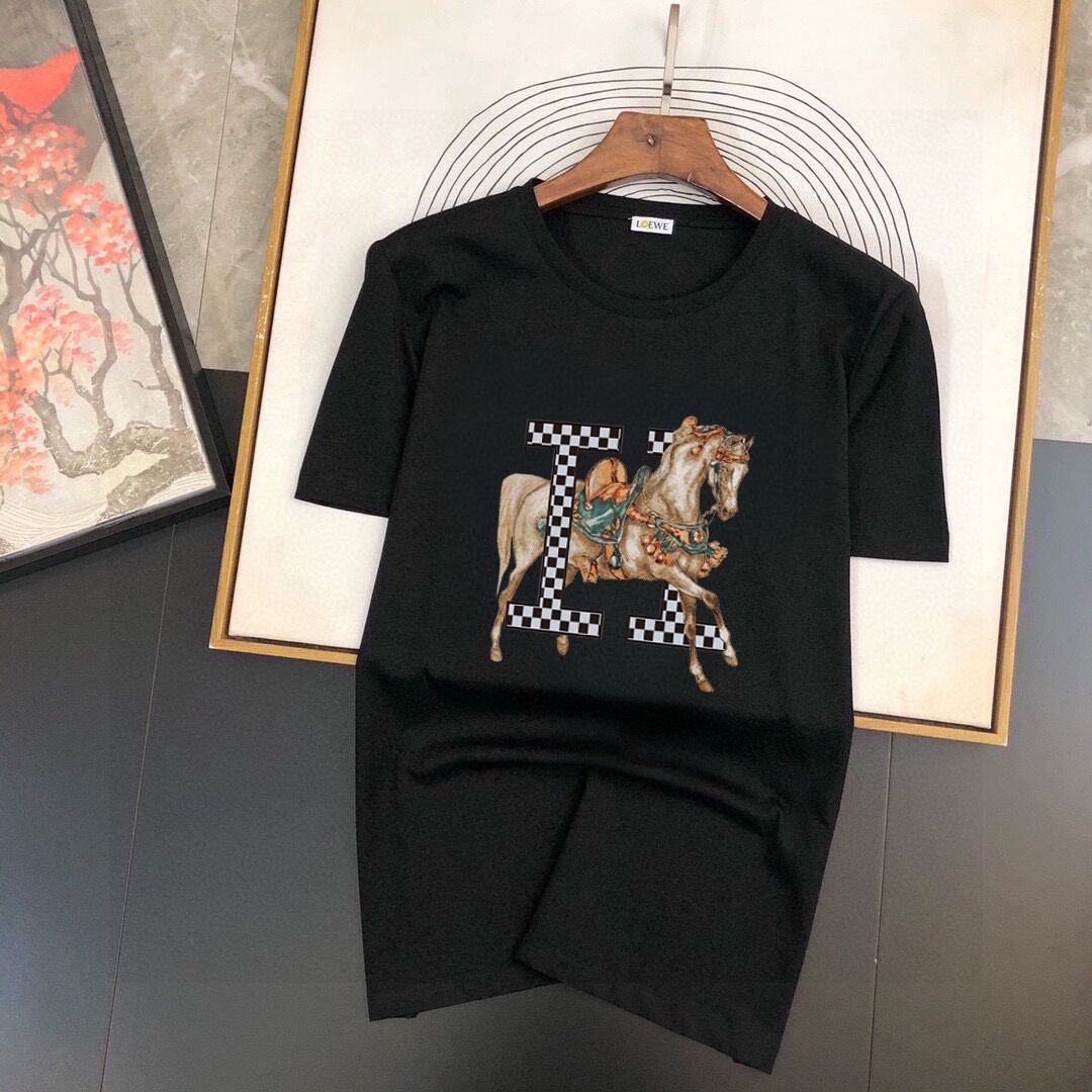 Hermès 品牌【HERMES 爱马仕】(胖子福音) 男士休闲短袖T恤 2025春夏新品