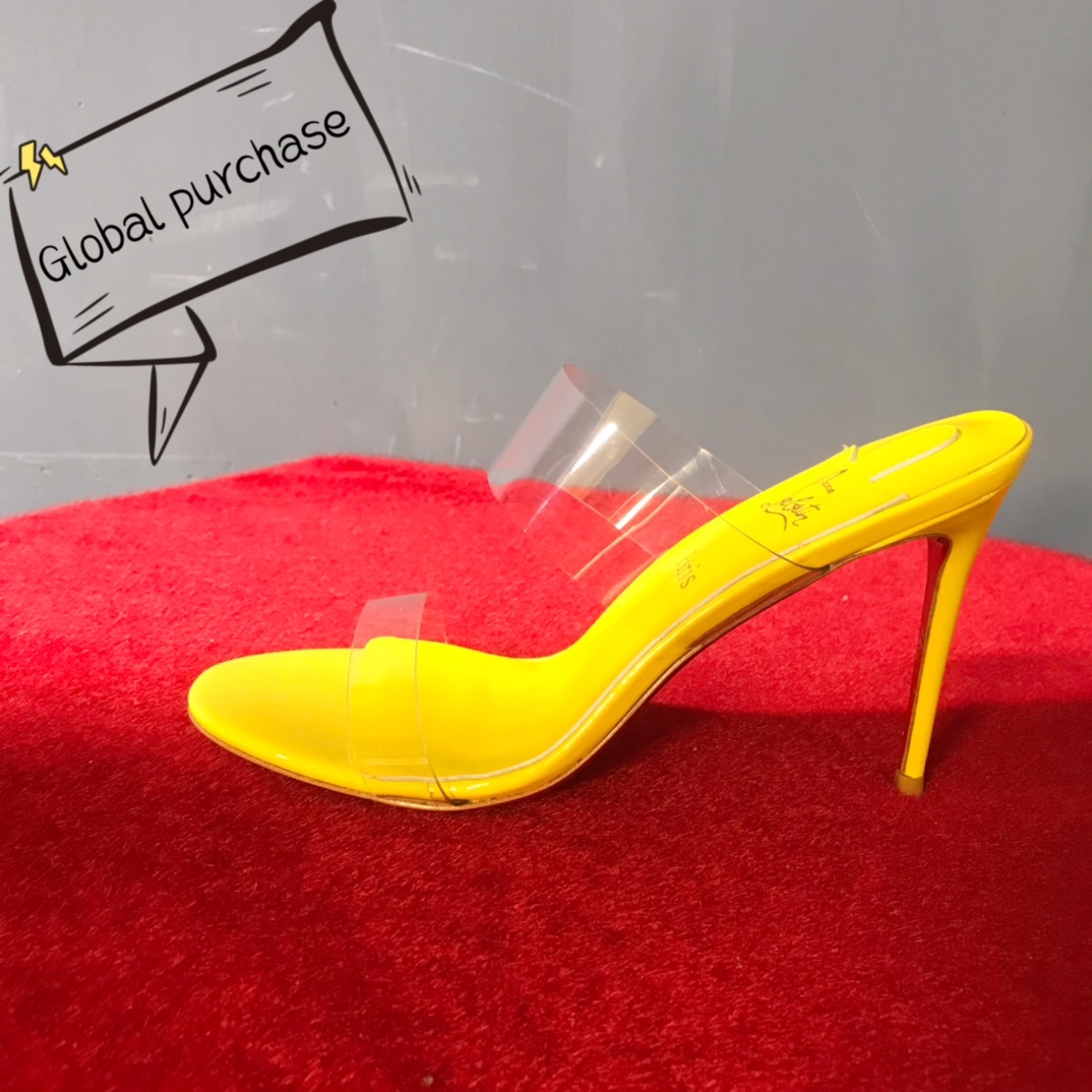 NO:541571,High-end customized autumn and winter classic series!  H10Cm, size 34-42. Customized versions do not return or exchange without replacement. -007. Fluorescent lemon yellow slime. Fluorescent lemon yellow sheepskin Standard European code Reference:-007 Coloryellow Material: patent/PVC Lining:goat leather Heel height:10Cm Sole:leather sole Size:EUR 34-42 (US 4-11):,,christian louboutin,sheepskin19860909高端订制秋冬精典款系列！ H10Cm,尺码34-42码.订制款不退不换官网同步.－007.荧光柠檬黄柒皮.荧光柠檬黄羊皮里 标准欧码 Reference:-007 Coloryellow Material:patent/PVC Lining:goat leather Heel heigh:10Cm Sole:leather sole Size:EUR 34－42（US 4一11) :,,christian louboutin,sheepskin,Women's Shoes