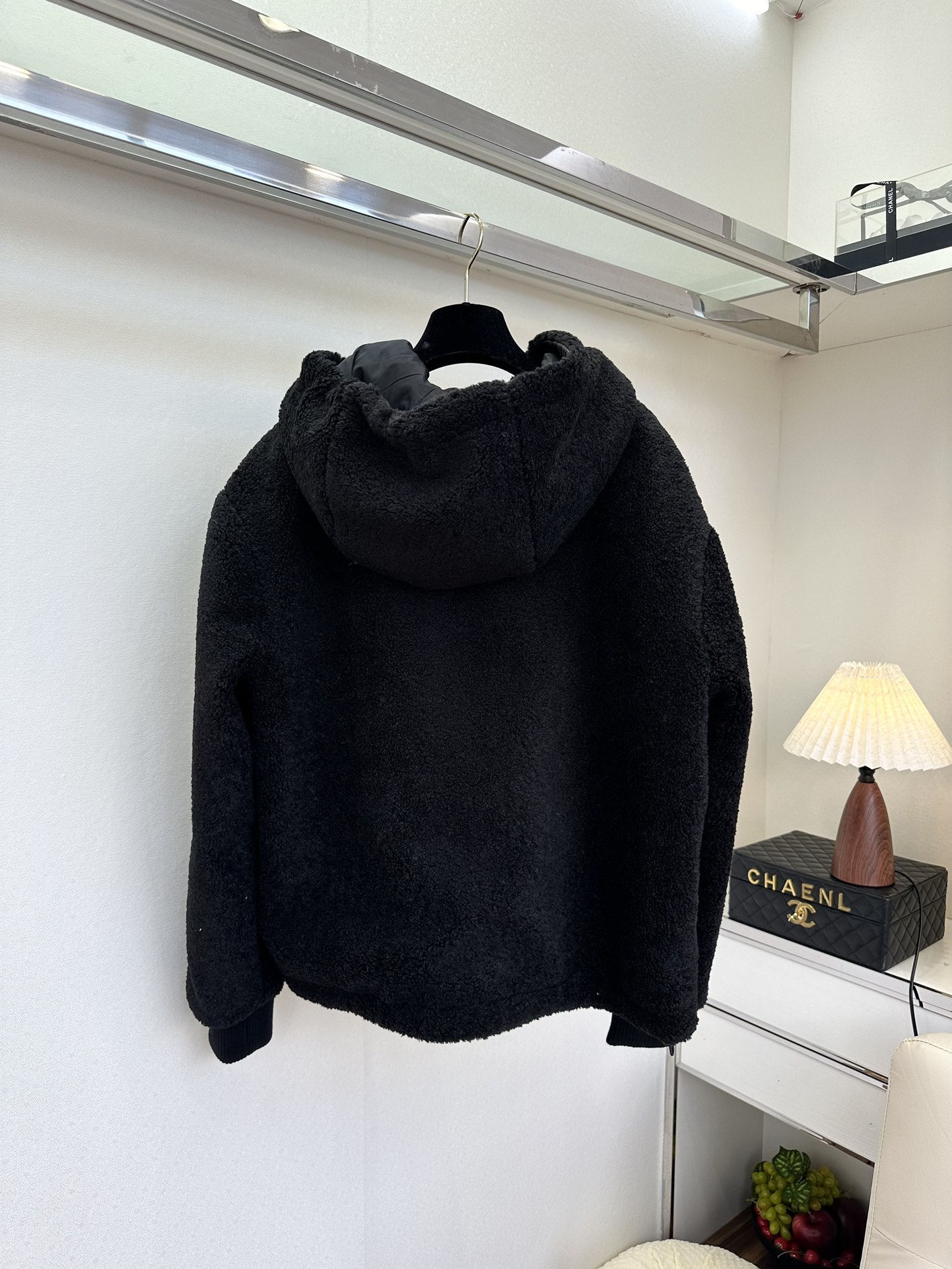 25 F 蒙口 连帽颗粒绒 正反两穿拉链外套² ●SIZE s m l ●