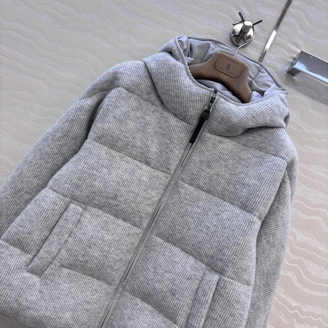 独家首发❤️品质控必入！BC高奢老钱风穿搭！重工羊绒面包羽绒服！国标进口90%白鹅绒轻盈舒适自带发热保暖