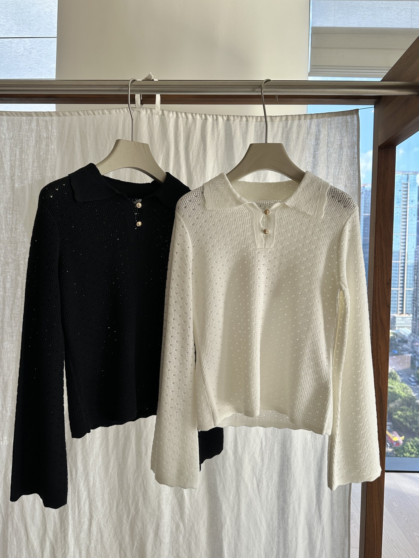NO:561936,YS | NEW ARRIVALS! French wool jacquard sweater, soft and skin-friendly, high-end texture PSML,,alexander wang19860909YS ｜ NEW ARRIVALS! 法式羊毛提花毛衫 软糯亲肤 质感高级 PSML,,alexander wang,Women's clothing