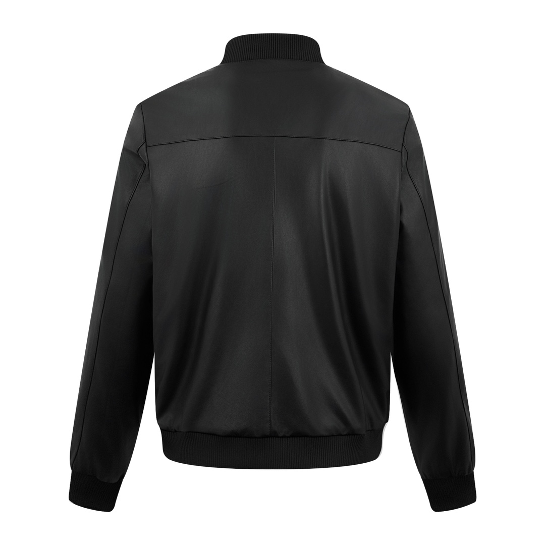 Prada Reversible Lamb Leather Bomber Jacket | Luxurious & Versatile Outerwear 2 i1760038432 5380 1