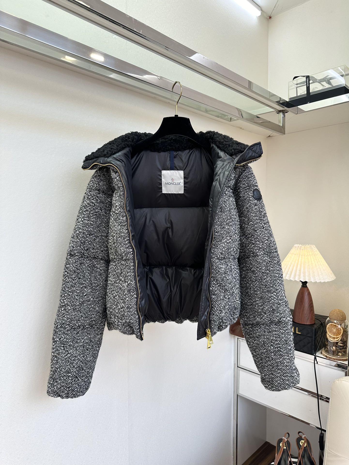 25 F蒙口最新款冬季战服 超美粗花尼羽绒服² ●SIZE 1 2 3 ●