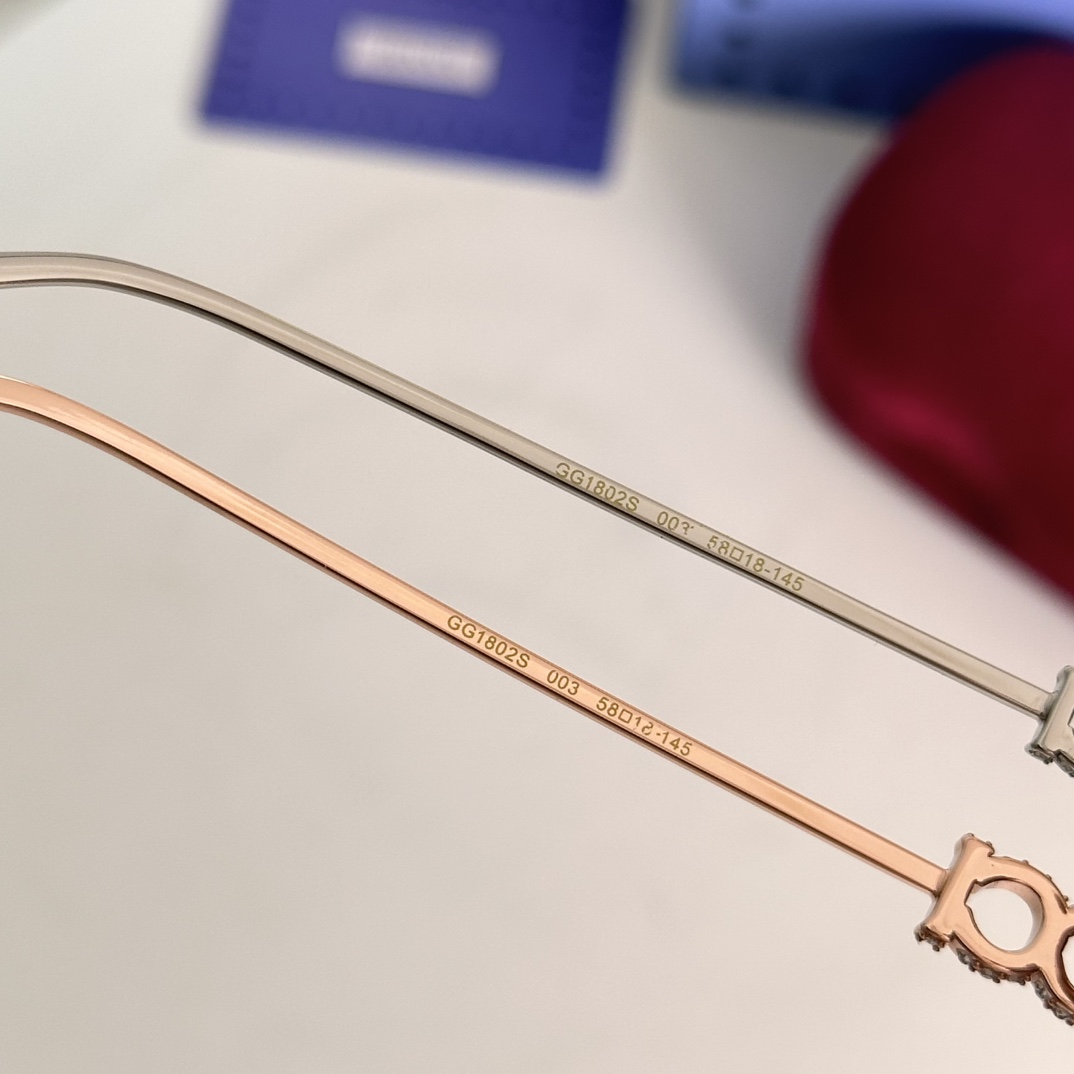 ‼️GUCC* MODEL：GG1802S SIZE:58口18-145