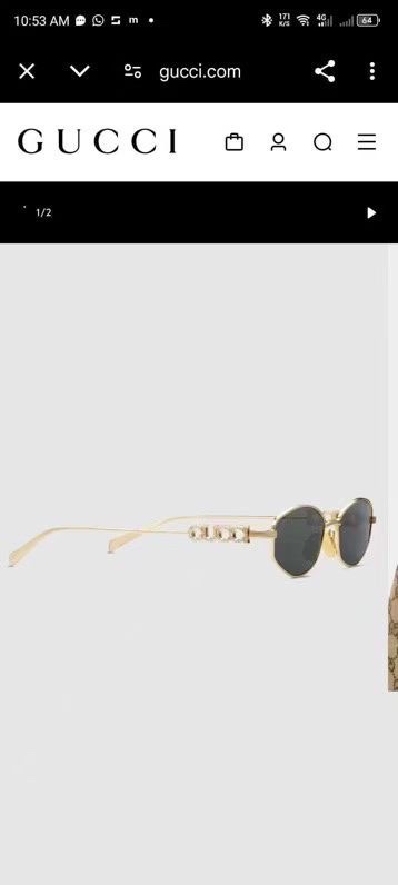 ‼️ 官网图 GUCC* MODEL：GG1802S SIZE:58口18-145