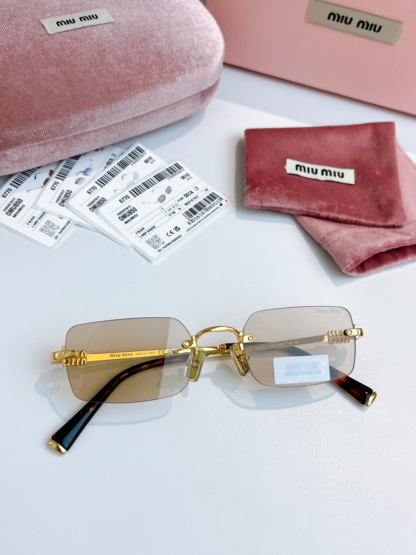 NEW 高版本Miu Mi*Eyewear CollectionMODEL:SMU B50SSIZE：5