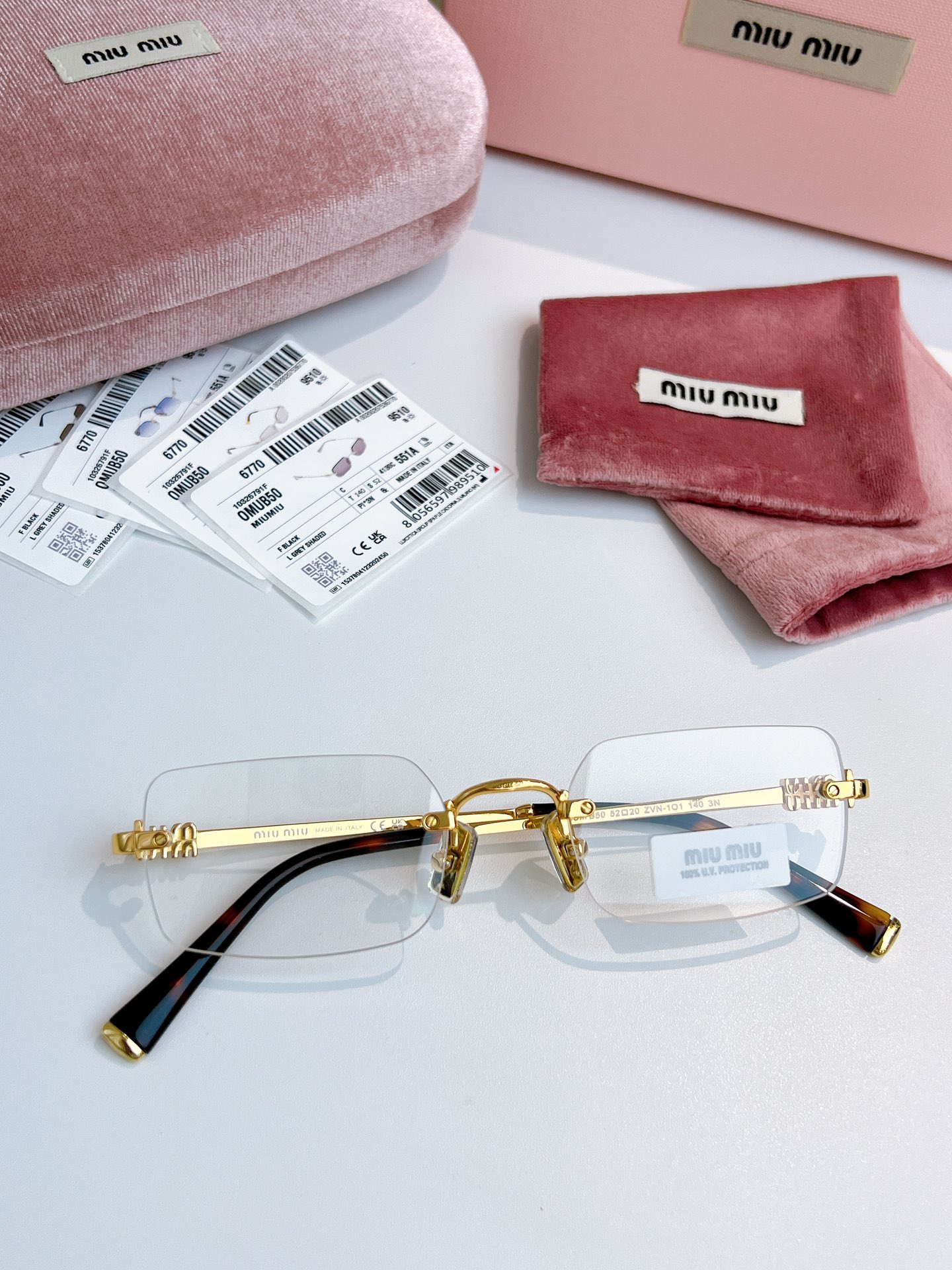 NEW 高版本Miu Mi*Eyewear CollectionMODEL:SMU B50SSIZE：5