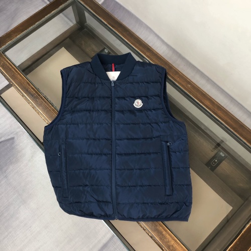 Moncler Men's Navy Down Padded Vest Lightweight And Warm 1 Moncler Men's Navy Down Padded Vest Lightweight And Warm