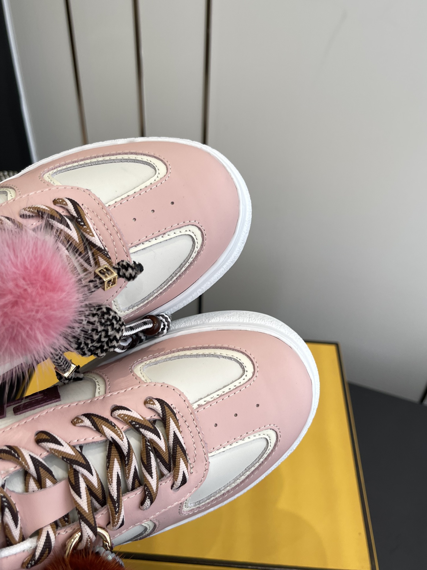 Fendi 380 25ss 厚底match系列 休闲 运动鞋