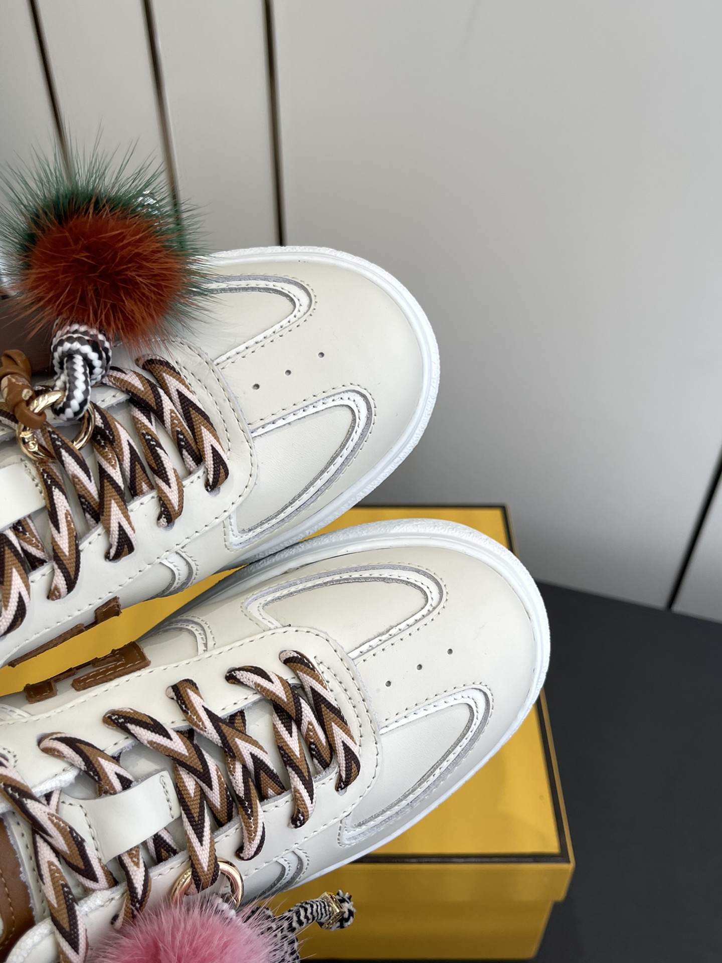 Fendi 380 25ss 厚底match系列 休闲 运动鞋