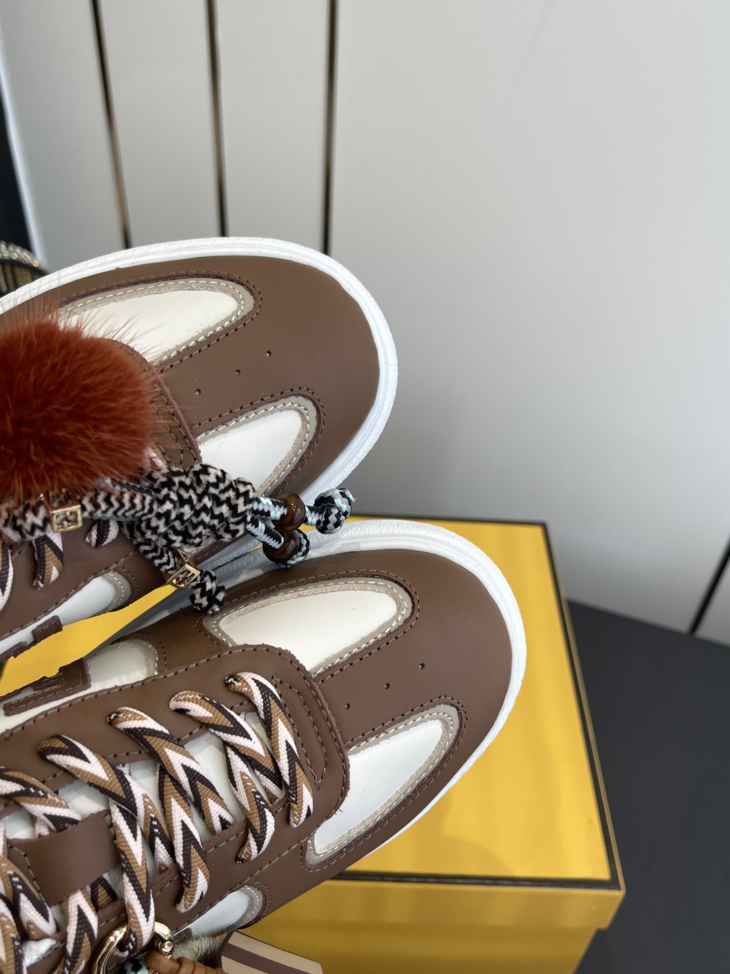 Fendi 380 25ss 厚底match系列 休闲 运动鞋