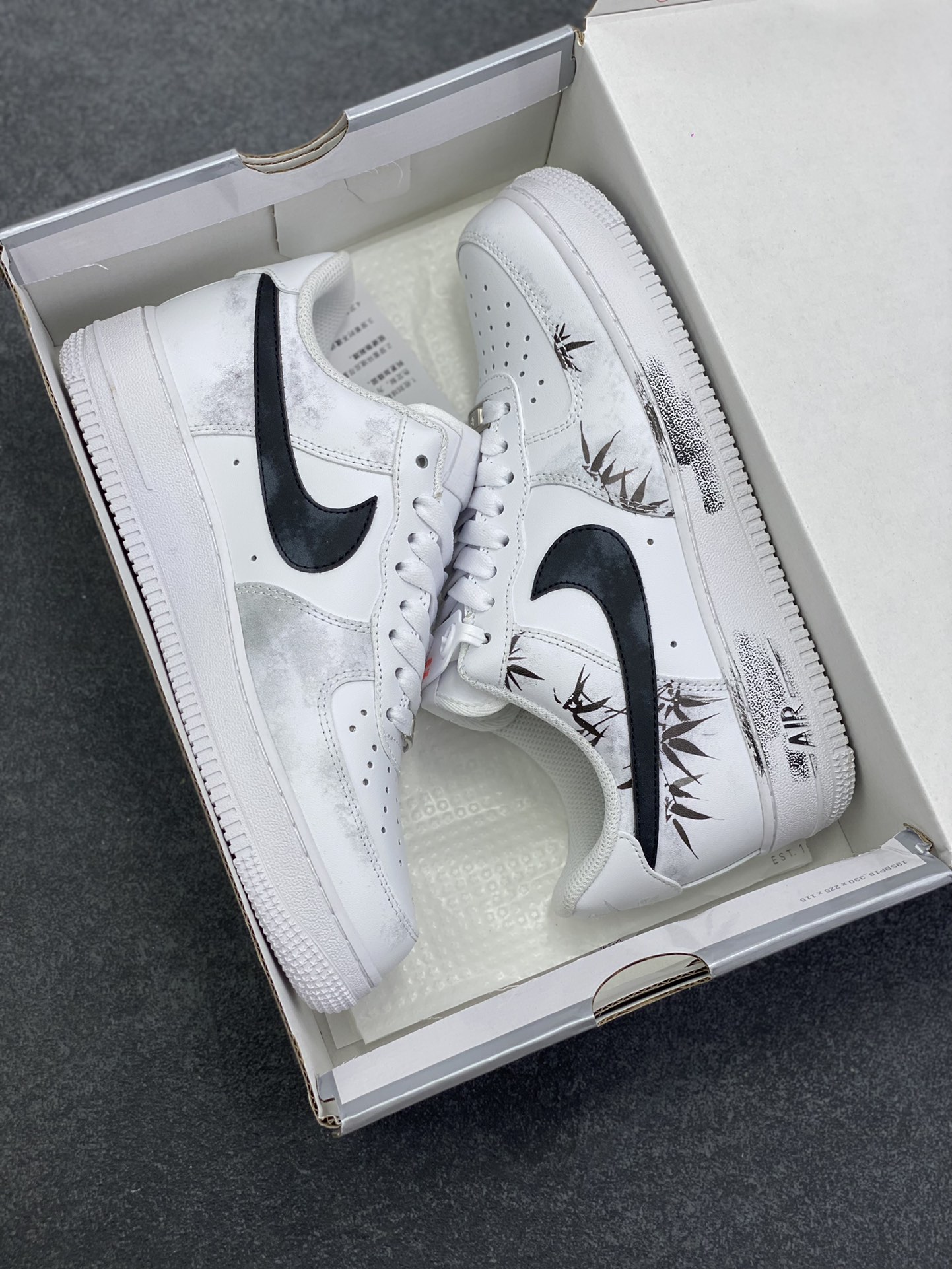 图片[9]-Nike Air Force 1 Low’07 竹林 空军一号低帮休闲板鞋 定制皮料 定制鞋盒 原楦原纸板 纯正空军版型 内置全掌气垫 货号：ZH0316-122 尺码：36 36.5 37.5 38 38.5 39 40 40.5 41 42 42.5 43 44 44.5 45-选品中心