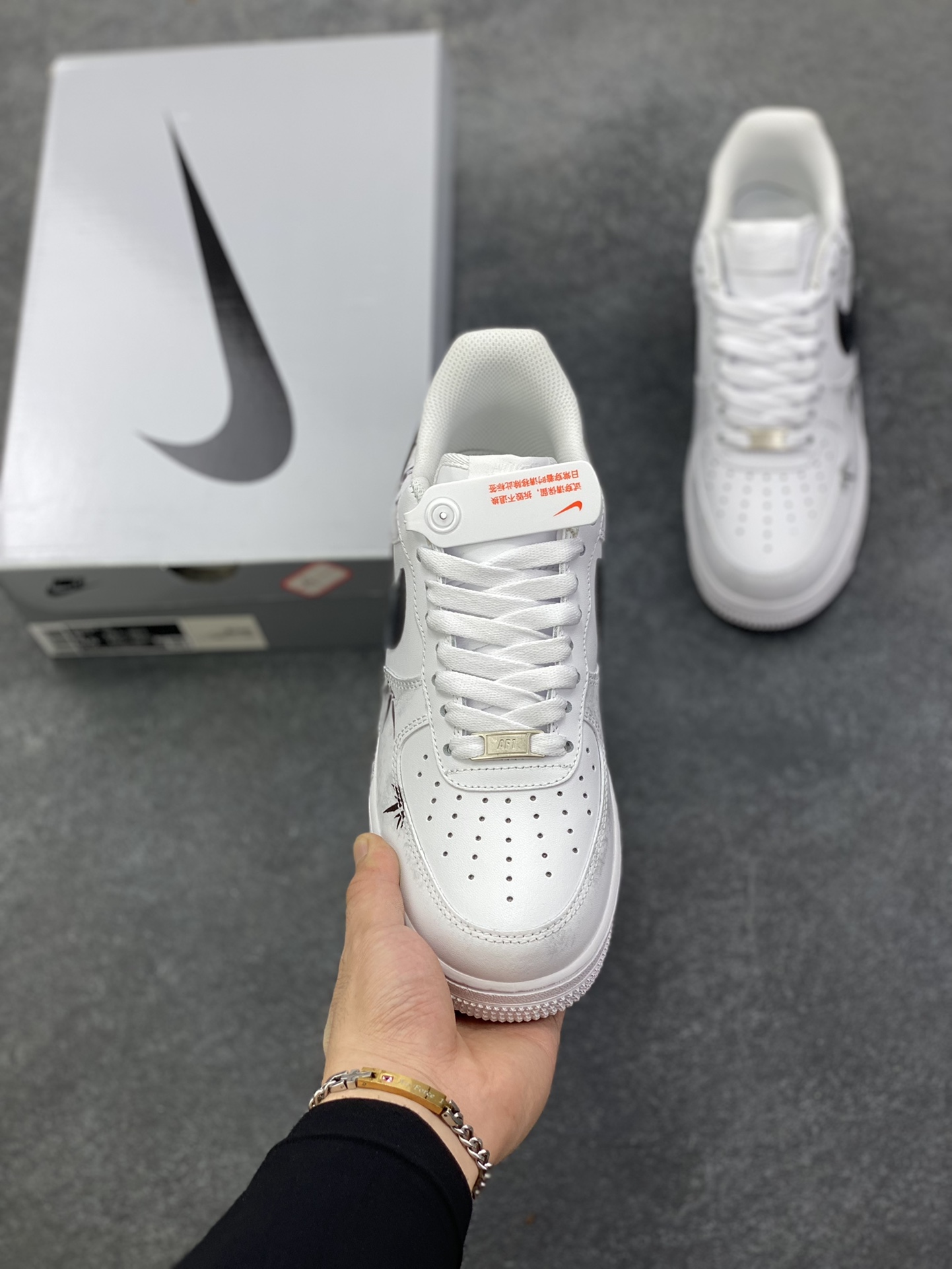 图片[2]-Nike Air Force 1 Low’07 竹林 空军一号低帮休闲板鞋 定制皮料 定制鞋盒 原楦原纸板 纯正空军版型 内置全掌气垫 货号：ZH0316-122 尺码：36 36.5 37.5 38 38.5 39 40 40.5 41 42 42.5 43 44 44.5 45-选品中心