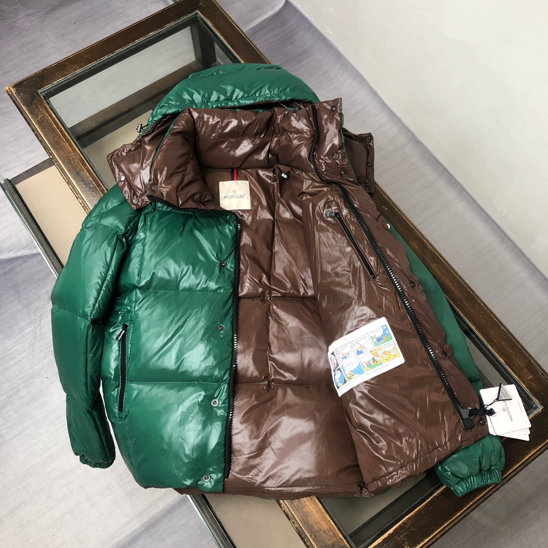 🆕 Moncler 盟可睐 新品 Parana男士黑金漆面连帽短款羽绒服～专柜同步上新🈶售面料采用原版一