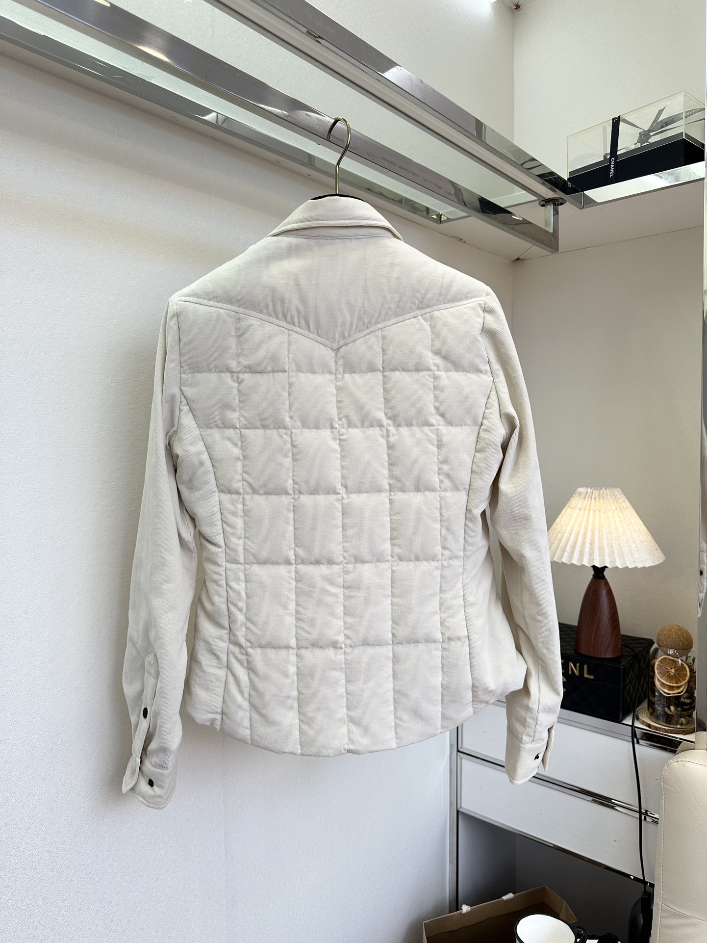 Moncler Velvet Panel Padded Down Ski Jacket Slim Fit 8 i1760340995 8017 6