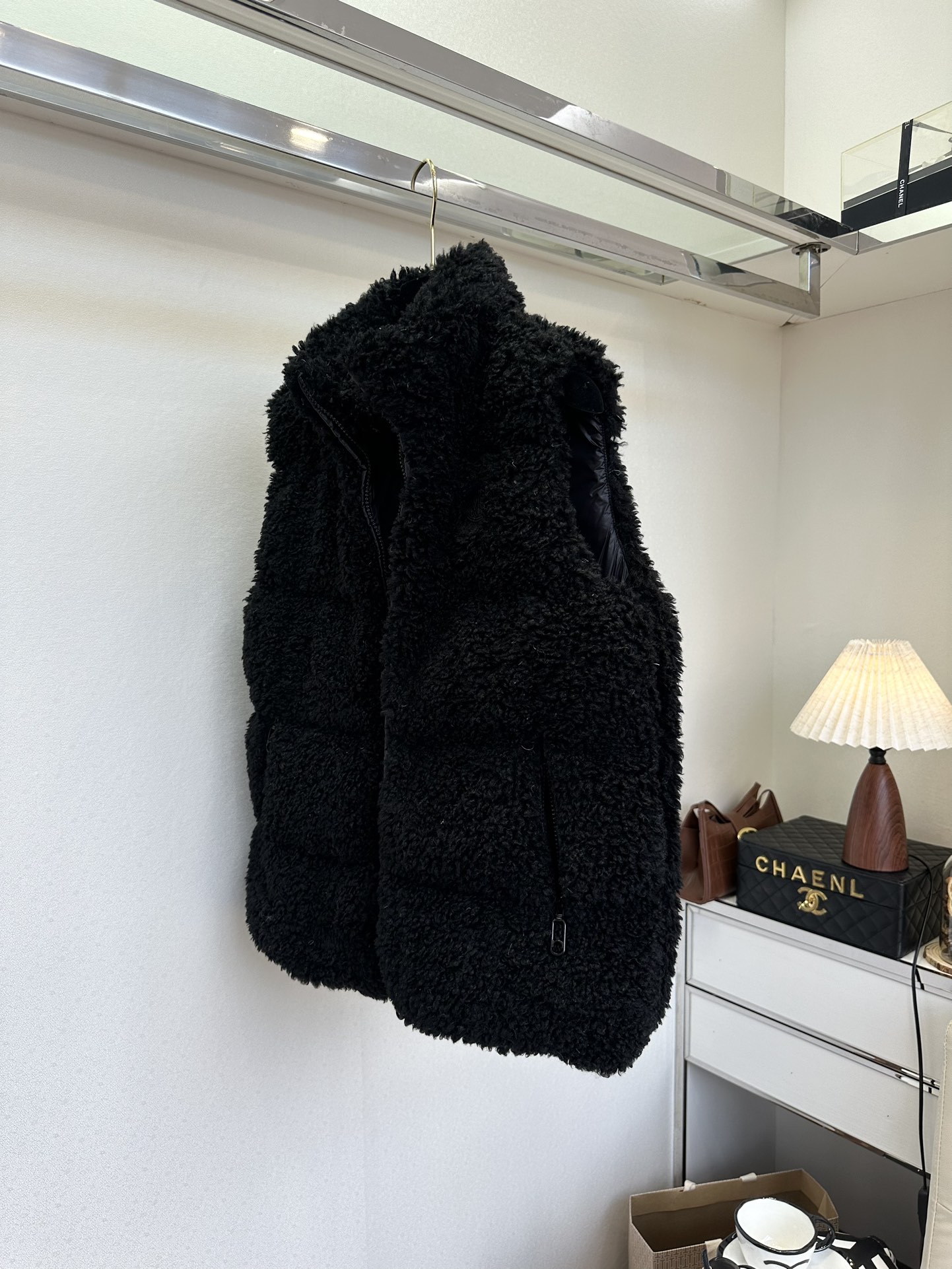 25 F 蒙口颗粒绒 小高领马甲 专柜同步发售 ² ●SIZE s m l●