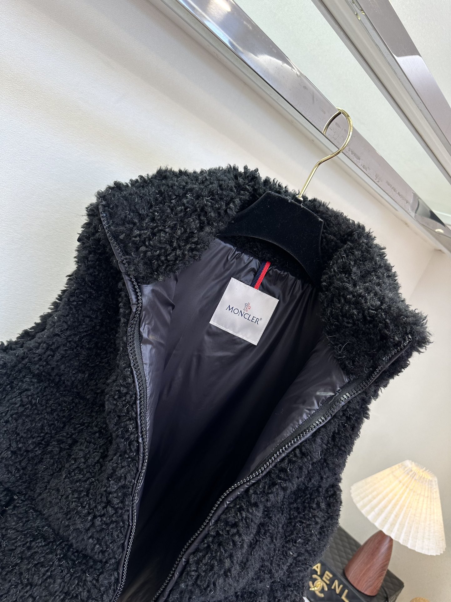 25 F 蒙口颗粒绒 小高领马甲 专柜同步发售 ² ●SIZE s m l●