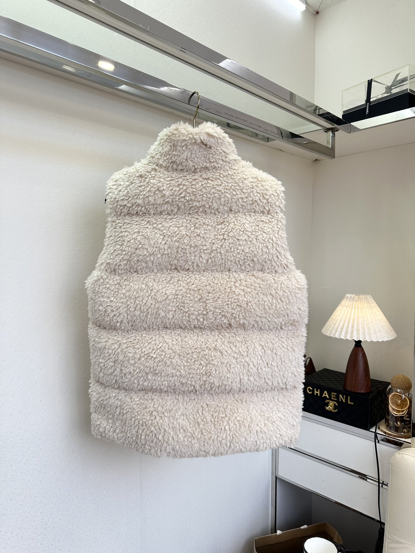 25 F 蒙口颗粒绒 小高领马甲 专柜同步发售 ² ●SIZE s m l●