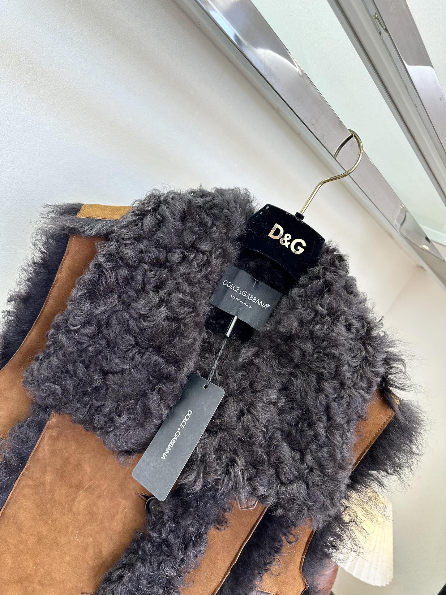 Tigrado Shearling Coat - Turkish Curly Sheep Fur, Oversized Fit 6 i1760350180 1553 4