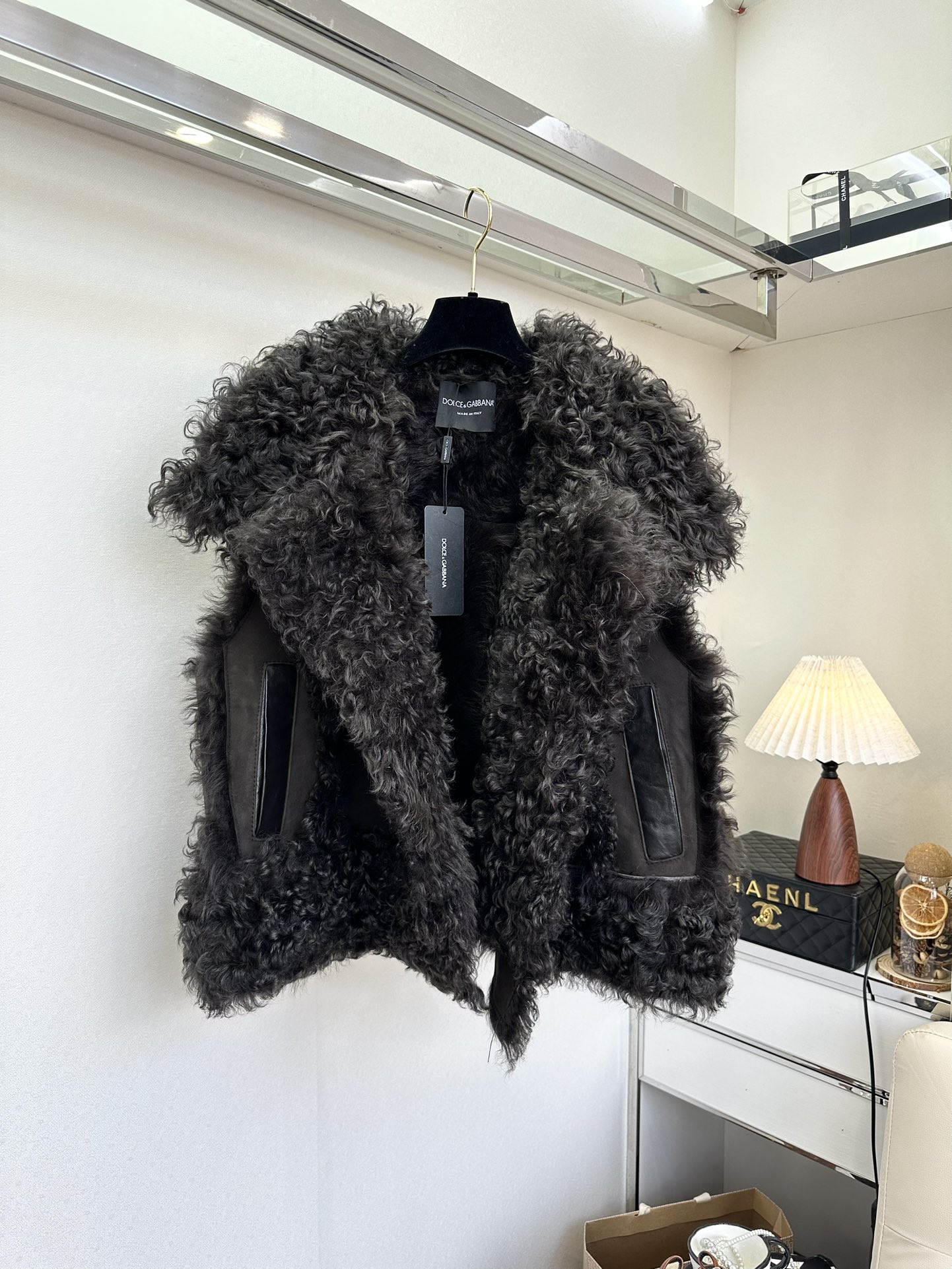 Tigrado Shearling Coat - Turkish Curly Sheep Fur, Oversized Fit 9 i1760350180 1566 7