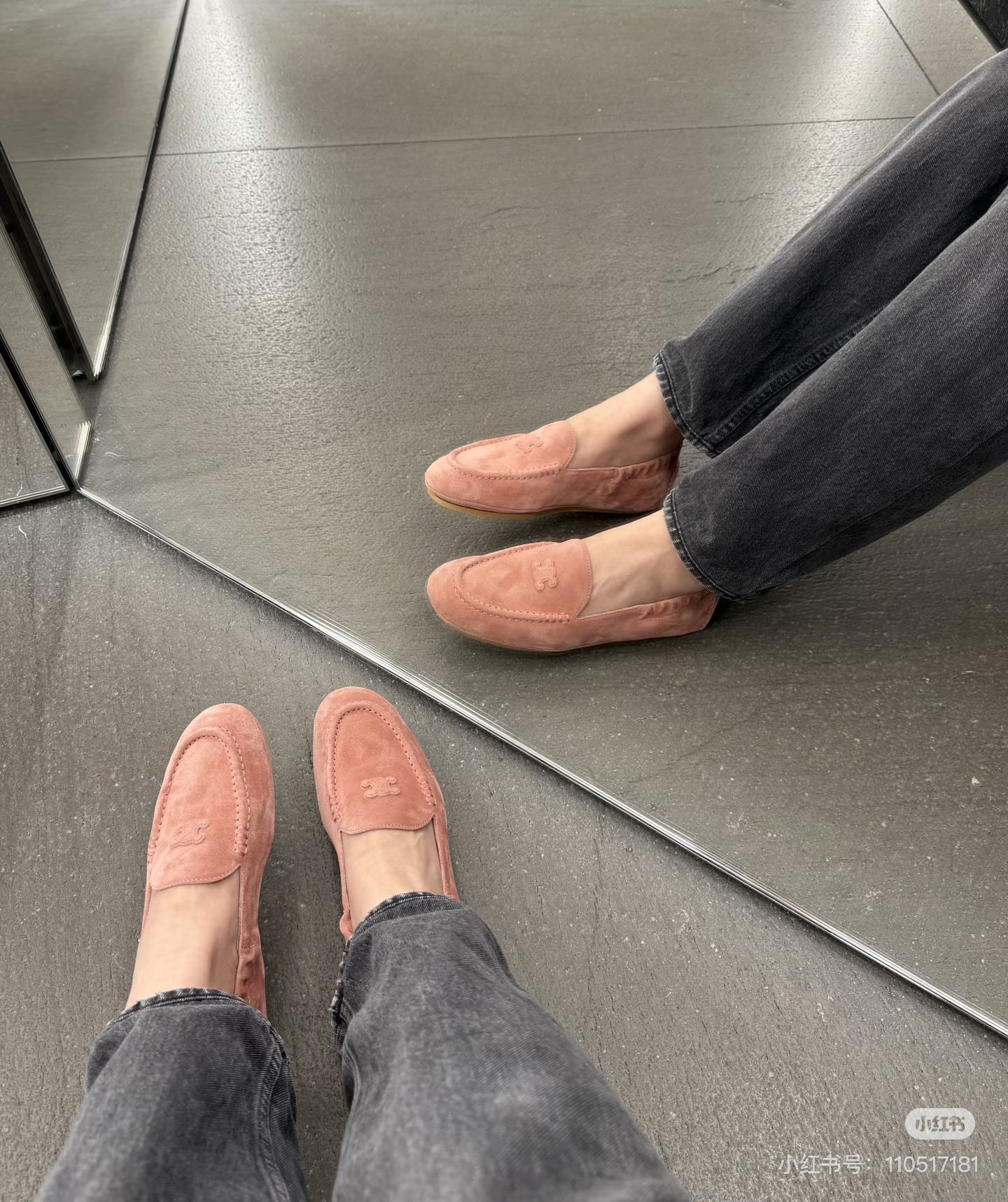 NO:564541,Model's feet pictures, loafers, loafers19860909模特上脚图,乐福鞋,loafers,Women's Shoes