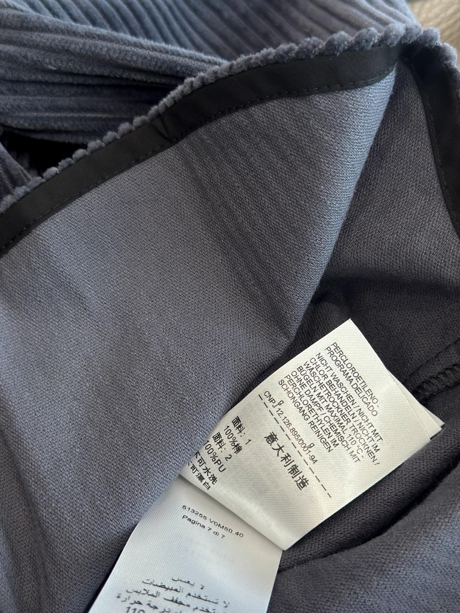 Bottega Veneta Women's Corduroy Shirt - Modern Polo Collar, Long Sleeve 8 i1760438736 5590 5