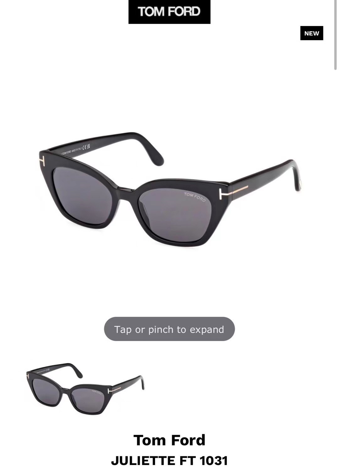 ‼️ 官网图 TOM FOR*💫💫💫MODEL：FT1031💫💫💫SIZE：52口18-140💫💫💫