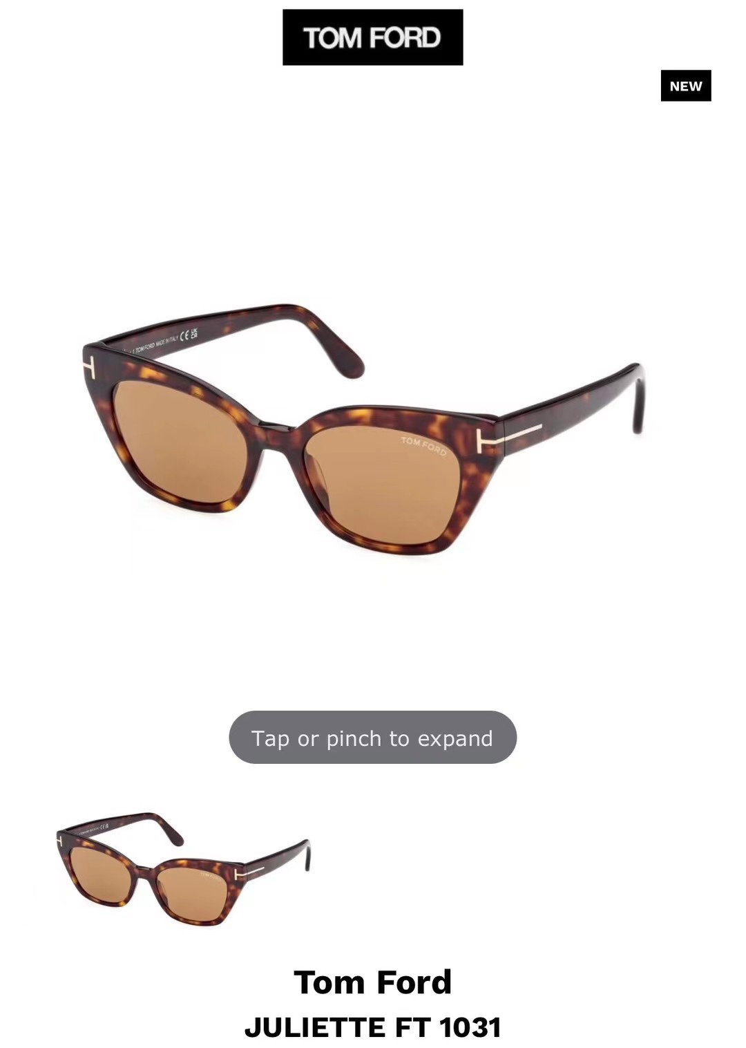 ‼️ 官网图 TOM FOR*💫💫💫MODEL：FT1031💫💫💫SIZE：52口18-140💫💫💫