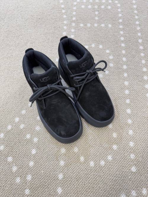 UGG HD00320 Suede Leather Lace-Up Ankle Boots with Wool Lining 1 UGG HD00320 Suede Leather Lace-Up Ankle Boots with Wool Lining