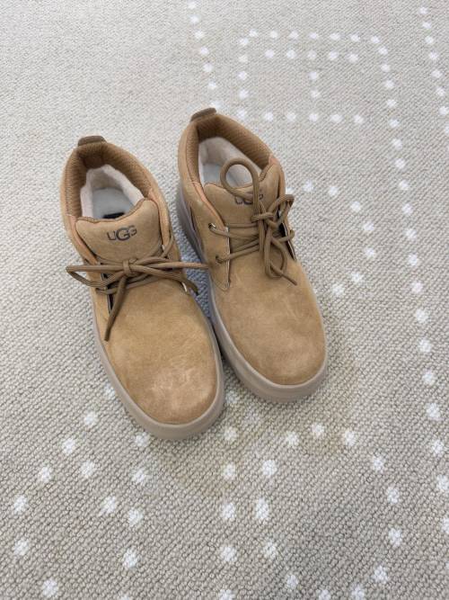 UGG Women's Thick Sole Suede Leather Sheep Wool Lined Winter Snow Boots 1 UGG Women's Thick Sole Suede Leather Sheep Wool Lined Winter Snow Boots