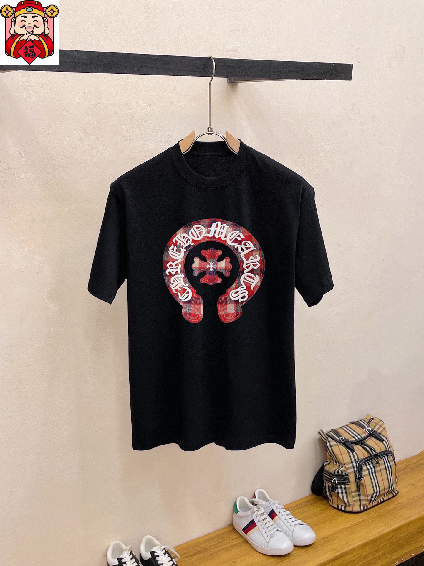 Chrome Hearts 品牌【ChampionHearts 克罗心】 2025新款男士短袖短裤套装 销售 市面高端版本 手感细腻柔软 让你穿着更加舒适 立体裁剪版型超赞 尺码:M-5XL下单请报身高体重