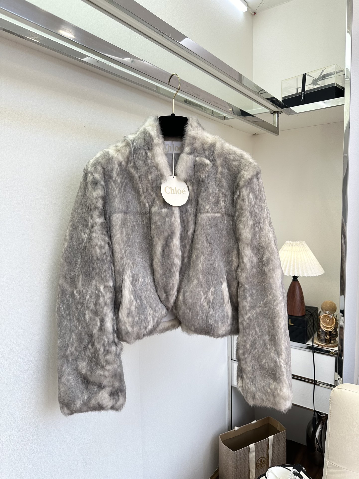 Women's Rabbit Fur Coat Loose Korean Style Overcoat - Elegant & Warm 2 i1760942771 2746 0