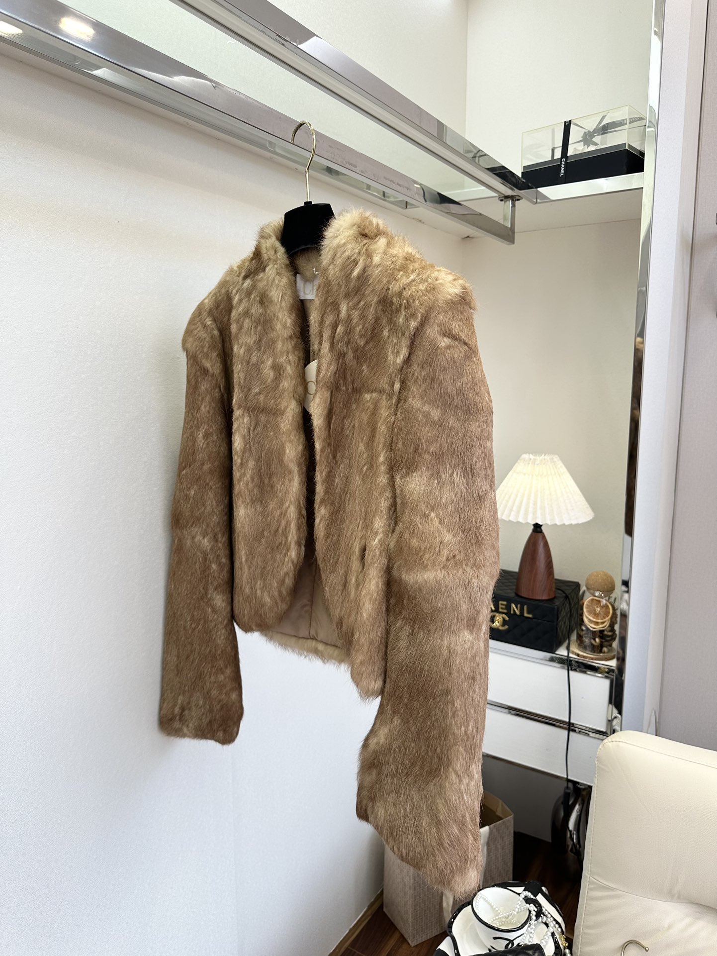 Women's Rabbit Fur Coat Loose Korean Style Overcoat - Elegant & Warm 9 i1760942771 4355 7