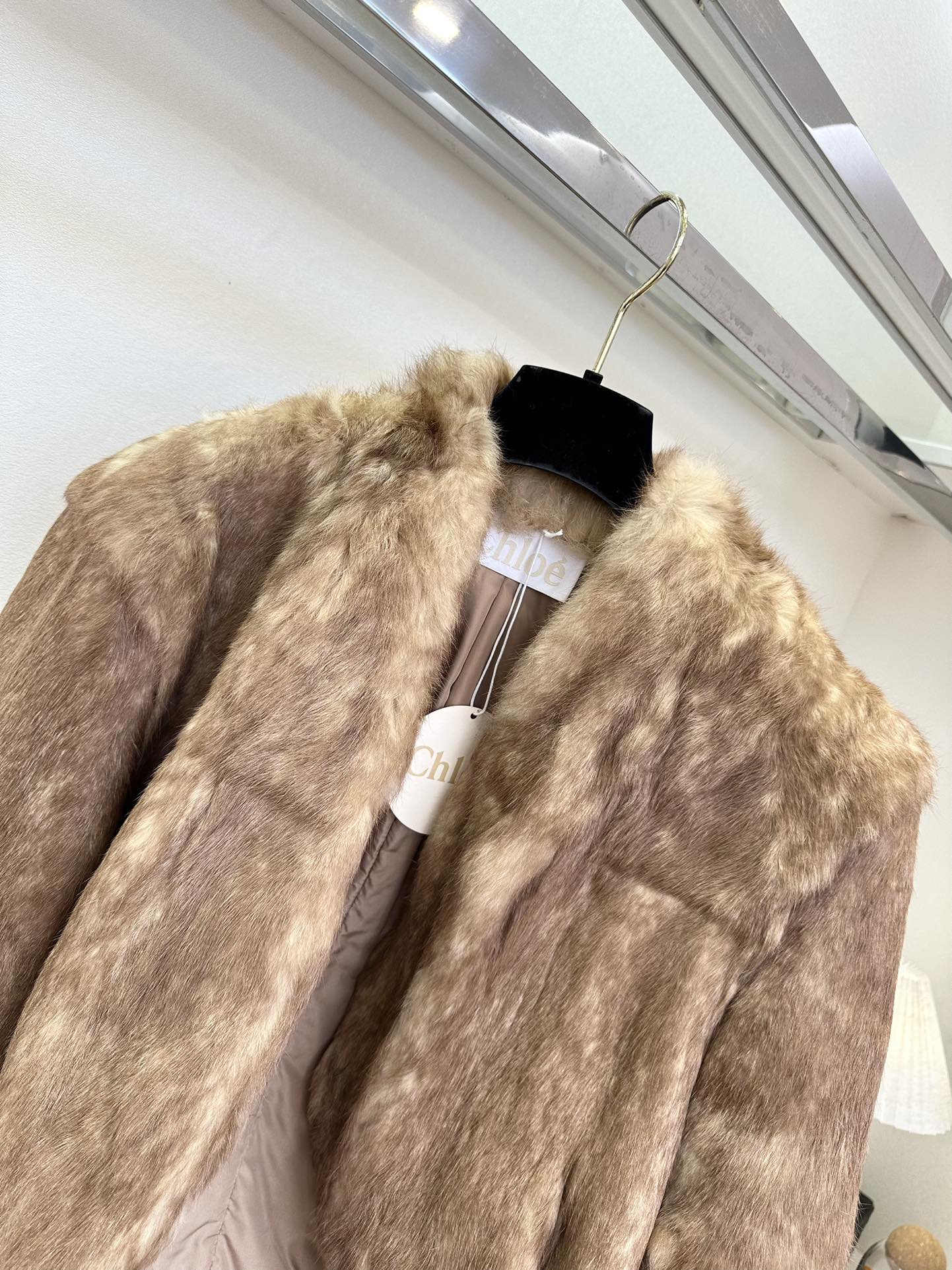 Women's Rabbit Fur Coat Loose Korean Style Overcoat - Elegant & Warm 10 i1760942771 9266 8