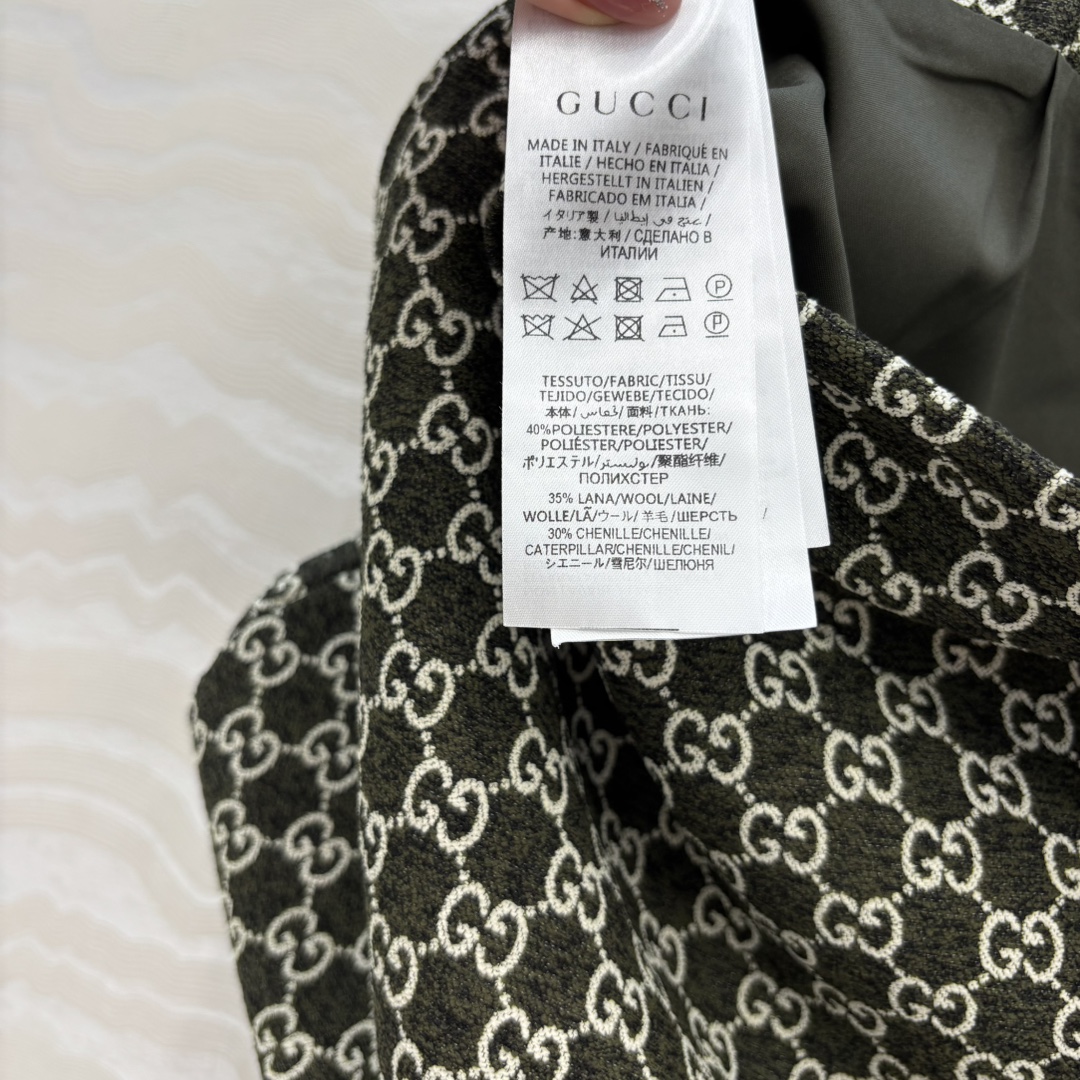 原单品质❤️爆单推荐，GG色织字母提花短半裙！❤️复古摩登气质高街时髦！妈生大长腿经典版型不挑人百搭少女
