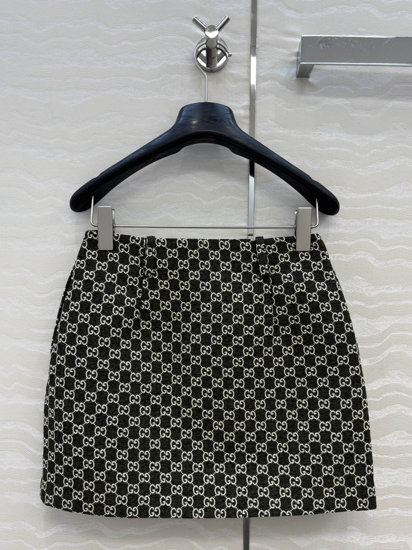 原单品质❤️爆单推荐，GG色织字母提花短半裙！❤️复古摩登气质高街时髦！妈生大长腿经典版型不挑人百搭少女